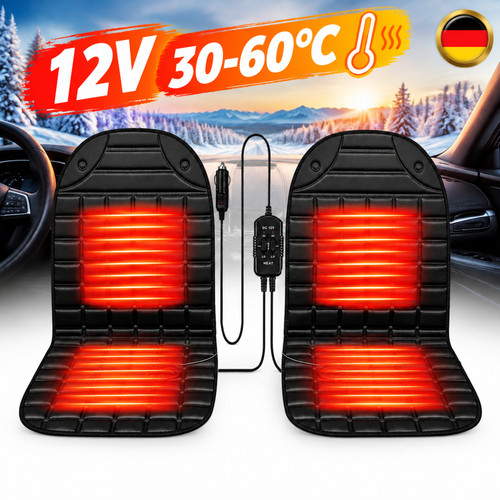 2er set autositz heizkissen - 2er,